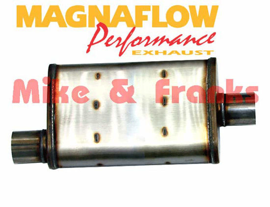 13214 Magnaflow muffler 3-chamber 2" Stainless Steel