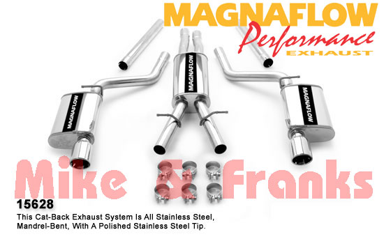 15628 Magnaflow Magnum/Charger 5,7 Doppelrohr-Auspuff