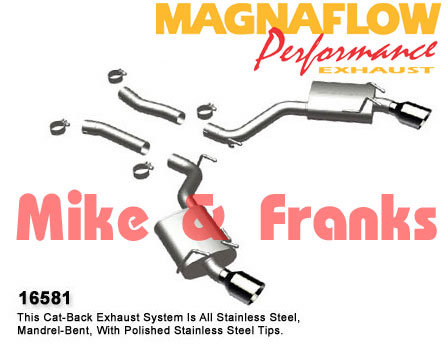 16581 Magnaflow Camaro Coupe V8 2010 Extractor Street