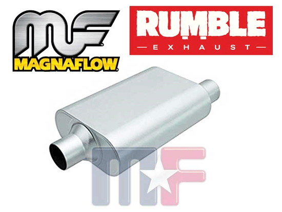 Rumble R23042 Exhaust Muffler RUMBLE 13X4.25X9.5 3/3 C/O 
