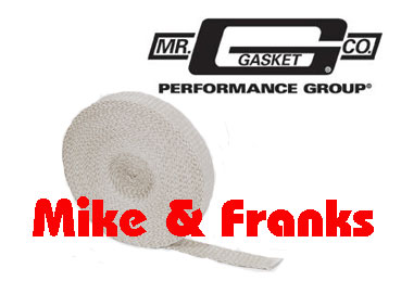 Mr. Gasket Exhaust Wrap 1\" wide 50´