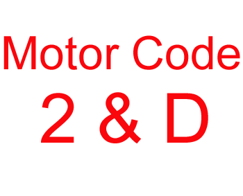 Motorcode 2 oder D