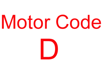 Code moteur D