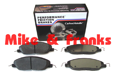 Performance Friction Carbon Brake Pad Set Mustang 05-10 Front