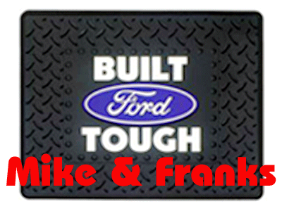 1013 Plasticolor Utility Mat \"Ford Built Tough\"