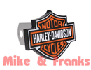 2216 Plasticolor Hitch Cover/Plug "Harley Davidson"