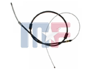 Parking Brake Control Cable Mustang rear 64.5-65