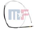 Parking Brake Control Cable Mustang rear 1967