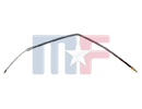 Parking Brake Control Cable Mustang rear left 68-69 V8
