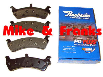 Raybestos PG Plus Brake Pad Set 0511287