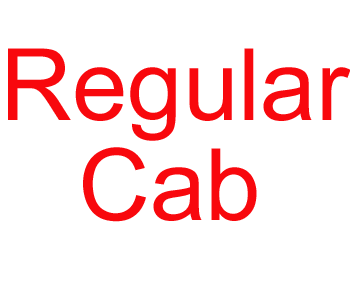 Regular Cab