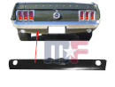 Rear end panel below Mustang 69-70 without exhaust cutout