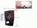 Lower Rear Tail Panel GM G-Series Van 71-95 right