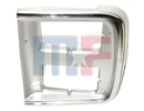 Lunette Phare Chrome/Silver 85-91 G-Van w/Dual HLs, gauche