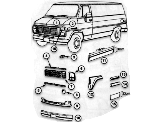 Tankdeckel für Chevrolet Van G20, Chevrolet Astro Van, Blazer K5, Corvette,  Caprice, Pontiac Trans Sport