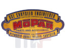 Wooden sign Mopar Parts And Accessories 20.5"x10.4"