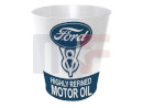 Papelera vintage aluminio "Ford V8"