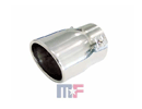 Stainless Steel Exhaust Tip oval up to 2,25\" L120mm W98mm H81mm
