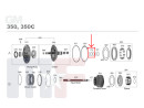 Getriebedichtung Pump Stator; Direct Clutch TH350/C 69-86