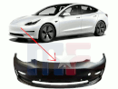 Parachoques delantero para Tesla modelo 3