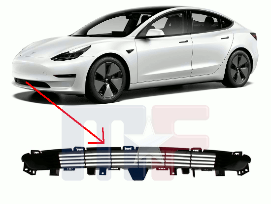 Auto Calandres Avant et de Radiateur pour Tesla Model Y  Voiture Grille De  Radiateur De Calandre De Pare-Chocs Avant : : Auto et Moto