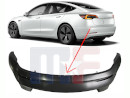 Paragolpes trasero Tesla Model 3
