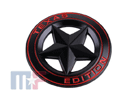 Emblem Texas Edition Black/Red Letter