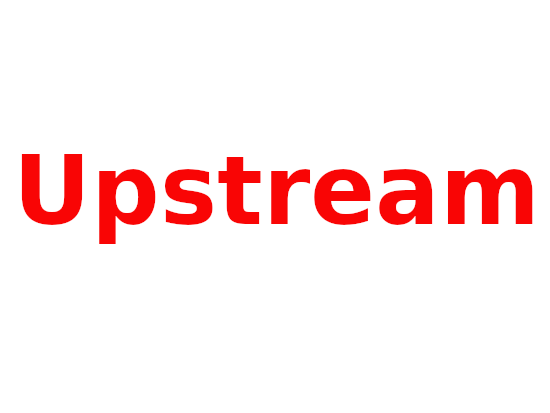 Upstream (vor Kat)