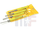 W 752 pin punch set 4 pieces