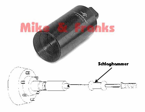 W83009 4WD spindle remover