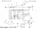 Adjuster Rod (#3) Wrangler 87-90