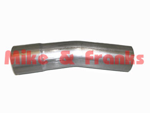 Exhaust elbow 2,5" (63,5mm) 20° Stainless Steel