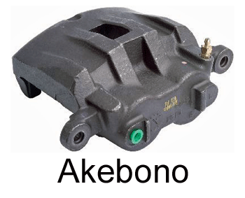 with Akebono Calipers
