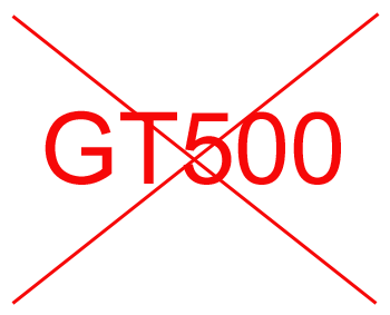no GT500