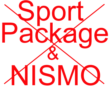 sin Sport Package o NISMO